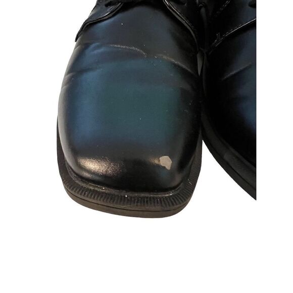 Men’s Madison Avenue Boys Dress Shoes Willies SZ 7M Man Made Materials Lace Up B - Picture 8 of 9